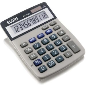 Calculadora de Mesa 12 Dig. Visor LCD Sol/BAT.G10 - Imagem 1