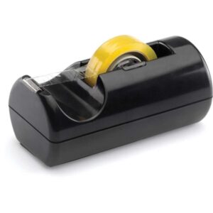 Suporte para Fita Adesiva Pequeno Preto - Imagem 1