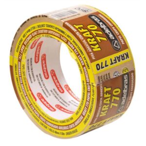 Fita para Empacotamento Papel Kraft 770 48MMX50MTS. - Imagem 1