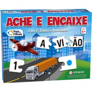 Jogo Diverso Ache e Encaixe 2EM1 - Imagem 1