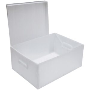 Caixa Organizadora Novaonda Cristal Md 37X28X21 - Imagem 1