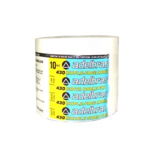 Fita Dupla Face Polipropileno 09MMX30MTS. - Imagem 1