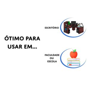 Fichario de PVC Preto 4 Argolas 310X23,5MM PP - Imagem 3