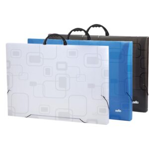 Maleta Plastica com Alca Dellofine A3 Cristal - Imagem 2