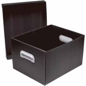 Caixa Organizadora The Best Box M 370X280X212 Pt - Imagem 2