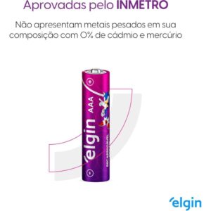 Pilha Recarregavel Palito Aaa 900MAH 1.2V - Imagem 5
