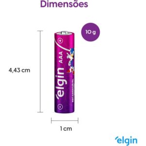 Pilha Recarregavel Palito Aaa 900MAH 1.2V - Imagem 6