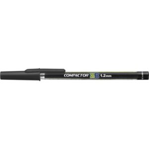 Caneta Esferografica 1.2MM B Grossa Preta - Imagem 2