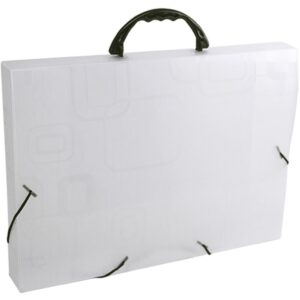 Maleta Plastica com Alca Dellofine Oficio Cristal - Imagem 1