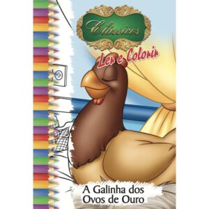 Livro Infantil Colorir Classicos 10PAGS 20X27 - Imagem 1