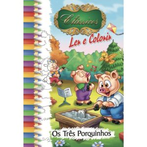 Livro Infantil Colorir Classicos 10PAGS 20X27 - Imagem 10