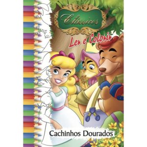 Livro Infantil Colorir Classicos 10PAGS 20X27 - Imagem 3