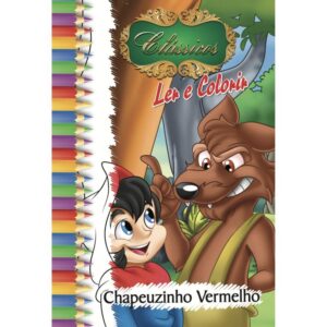 Livro Infantil Colorir Classicos 10PAGS 20X27 - Imagem 4