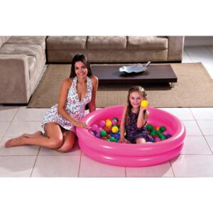 Piscina de Bolinhas 130L Lisa 100 Bolinhas - Imagem 2