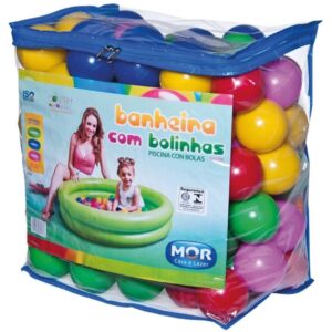 Piscina de Bolinhas 130L Lisa 100 Bolinhas - Imagem 5