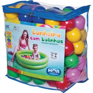 Piscina de Bolinhas 130L Lisa 100 Bolinhas - Imagem 6