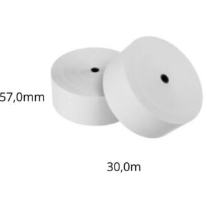 Bobina Calculadora 57MMX30M.1 Via S/Tubete - Imagem 1