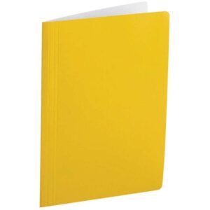 Pasta Grampo Trilho Papel Oficio Amarela - Imagem 1