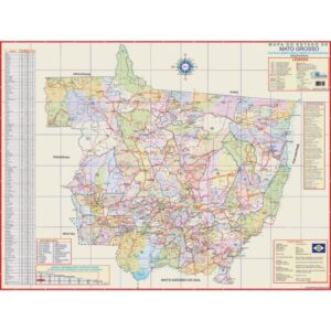 Mapa Periodico Est. de Mato Grosso - Imagem 1