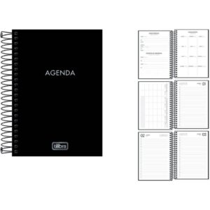 Agenda Permanente Napoli Cd Esp 192FLS 129X187MM - Imagem 1