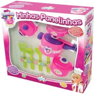 Brincando de Casinha Panela e Cia Minhas Panelinhas - Imagem 1
