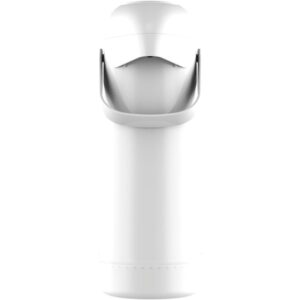 Garrafa Termica Pressao Magic Pump 1,0 L Branca - Imagem 1