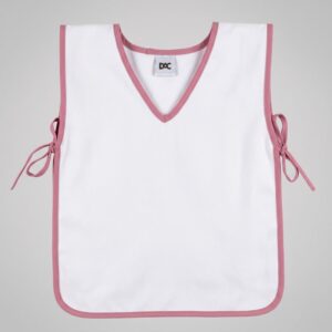 Avental Escolar Liso Rosa 39X76CM - Imagem 1