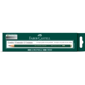 Lapis Preto Tecnico 9000 5B Preto - Imagem 1