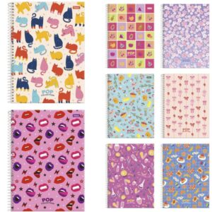 Caderno 15X1 Capa Dura Pop Collection 300FLS. - Imagem 1
