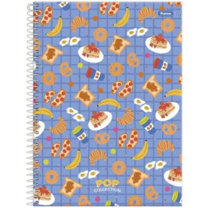 Caderno 15X1 Capa Dura Pop Collection 300FLS. - Imagem 2