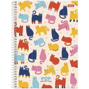 Caderno 15X1 Capa Dura Pop Collection 300FLS. - Imagem 5
