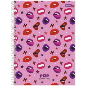Caderno 15X1 Capa Dura Pop Collection 300FLS. - Imagem 6