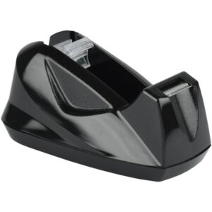Suporte para Fita Adesiva Pequeno Preto Comercial - Imagem 1