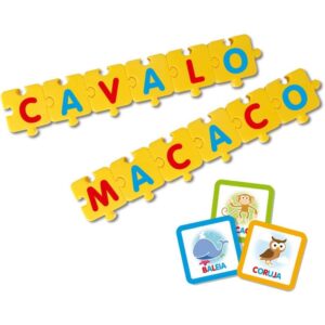 Brinquedo Pedagogico Monta Palavras - Imagem 1