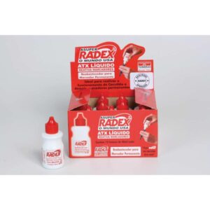Tinta Marcador Permanente Reabastecedor 40ML Vermelho - Imagem 1