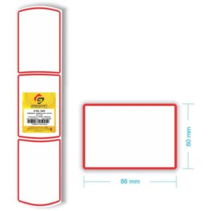 Etiqueta para Preco Gr-5 60X86MM C/100 Etiquetas - Imagem 1