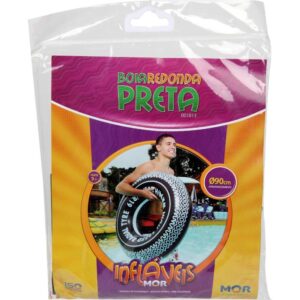 Boia Inflavel Redonda Preta 90CM. 9 Anos - Imagem 3