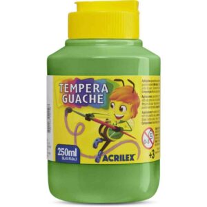 Tinta Guache 250ML Verde Folha - Imagem 1