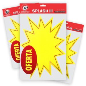 Cartaz para Marcacao Splash Oferta Gd 276X200MM.AM. - Imagem 1