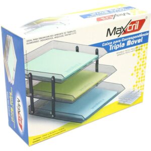 Caixa Correspondencia Tripla Movel Cristal - Imagem 3