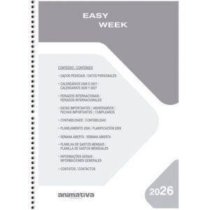 Agenda 2027 Easy Week 64F.205X280MM - Imagem 3