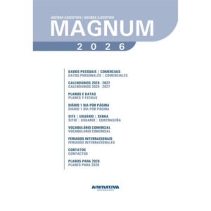 Agenda 2027 Magnum COST.PT.192F.162X237MM - Imagem 3
