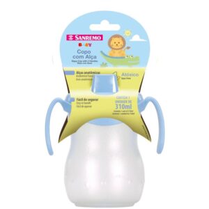 Copo Treinamento Azul 310ML - Imagem 1