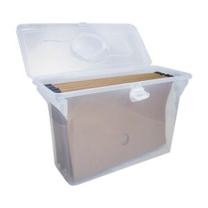 Maleta Plastica com Alca C/06 Past.susp.kraft Cristal - Imagem 2