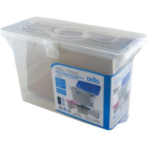 Maleta Plastica com Alca C/06 Past.susp.kraft Cristal - Imagem 5
