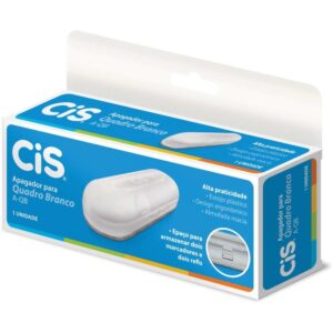 Apagador Quadro Branco Cis a-Qb C/Suporte para Pincel - Imagem 2