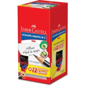 Lapis Preto Redondo Ecolapis 1205 +12 Apont.gratis - Imagem 1