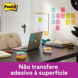 Bloco de Recado Post-It 76X102MM Rosa 90FLS. - Imagem 6