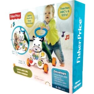 Fisher-Price Infant Andador e Apoiador Zebra - Imagem 4