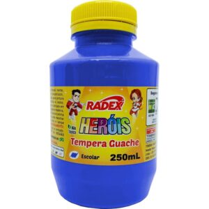 Tinta Guache 250ML Azul Escuro - Imagem 1